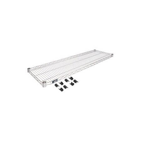 Global Equipment Nexel    S1448C Chrome Wire Shelf 48"W x 14"D 188569C